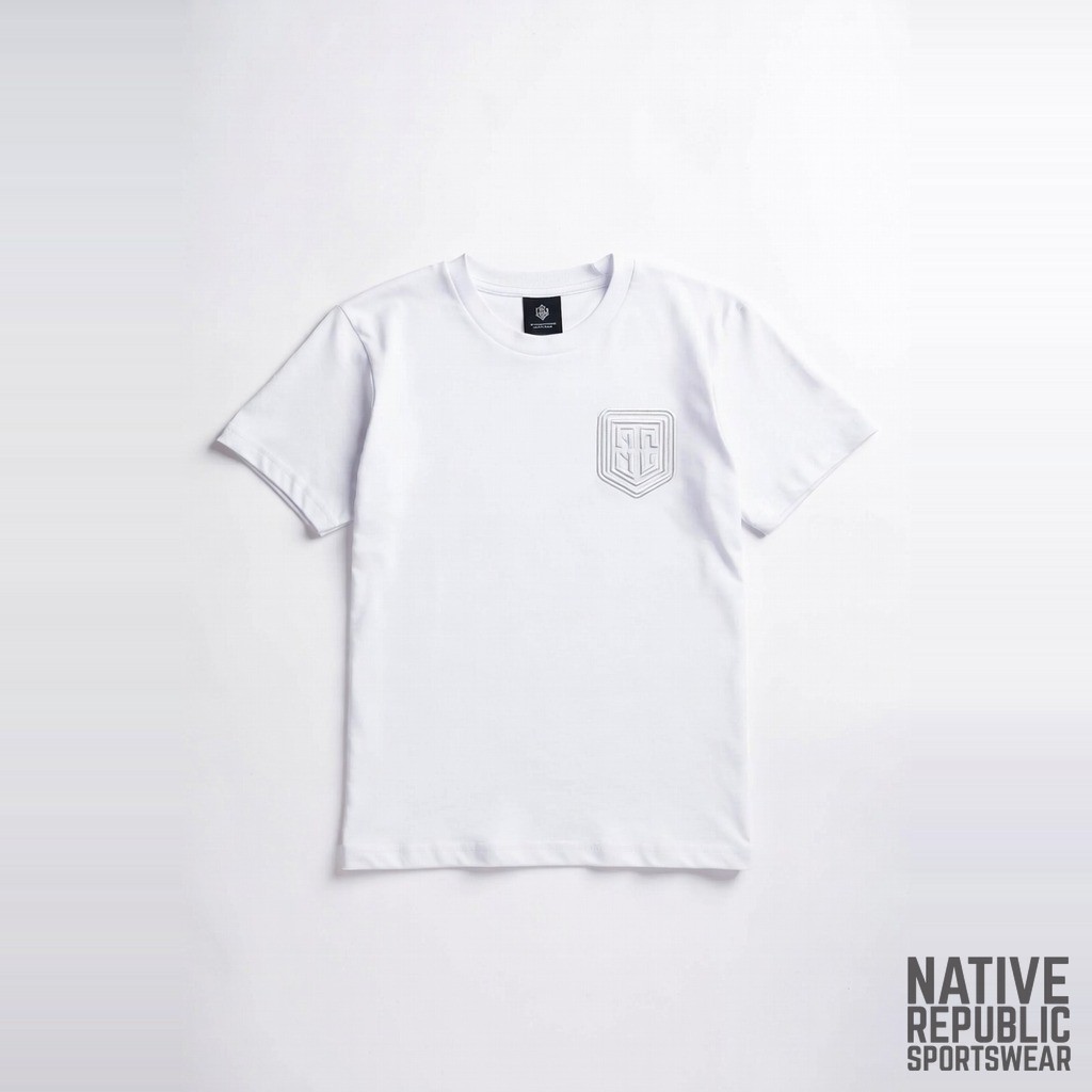 Embroidered Left-Chest Logo Tee
