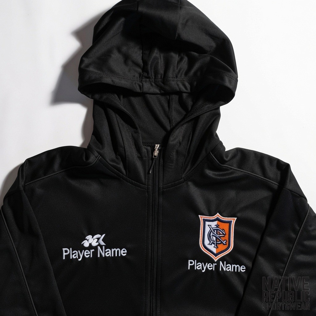Embroidered Warmup Jacket
