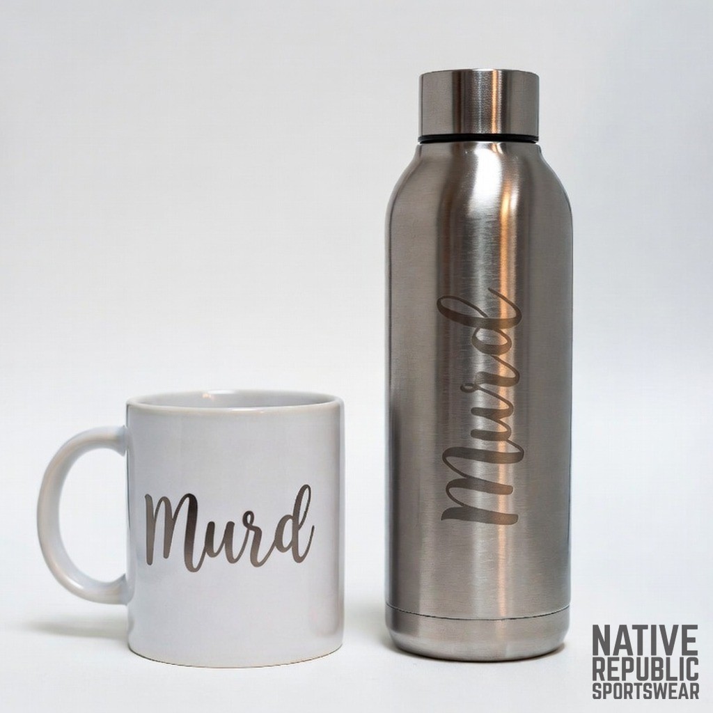 Personalized Mug & Water Bottle Set